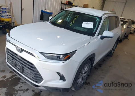 2024 Toyota Grand Highlander Limited из США, поврежденный, VIN 5TDAAAB58RS042149